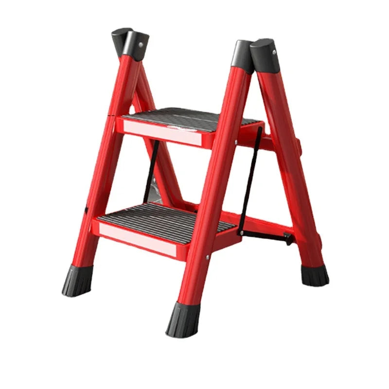 Fashion High Step Stools Foldable Kitchen Attic Compact