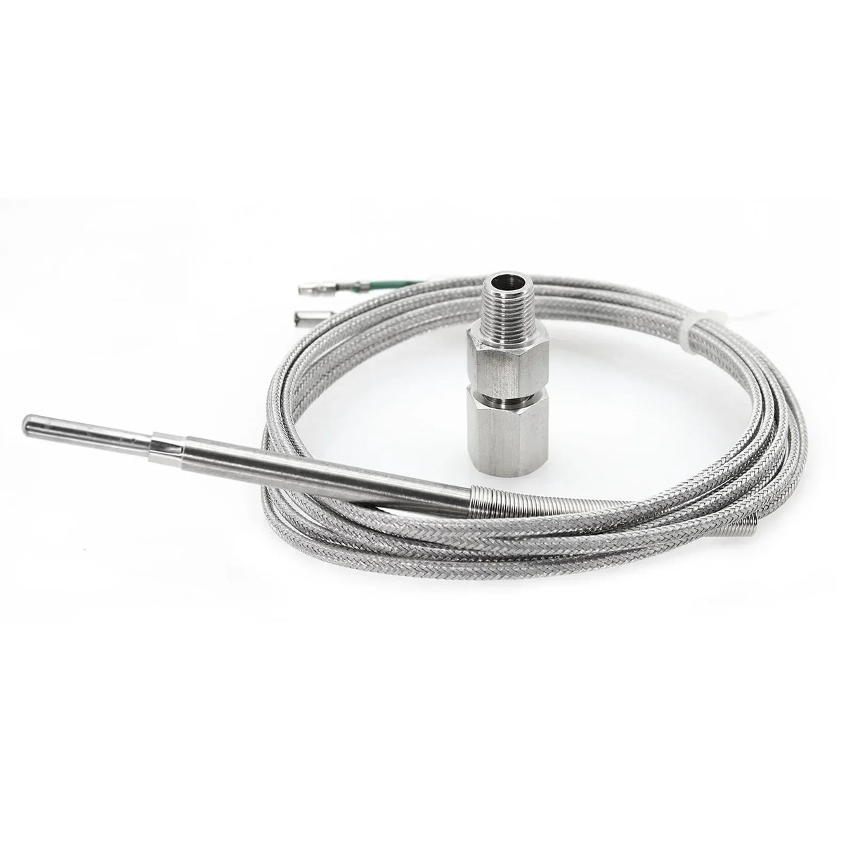 2" 52MM White LED Exhaust Gas Temperature Gauge - EGT Meter with Sensor for Gasoline Cars (3~13X100℃)