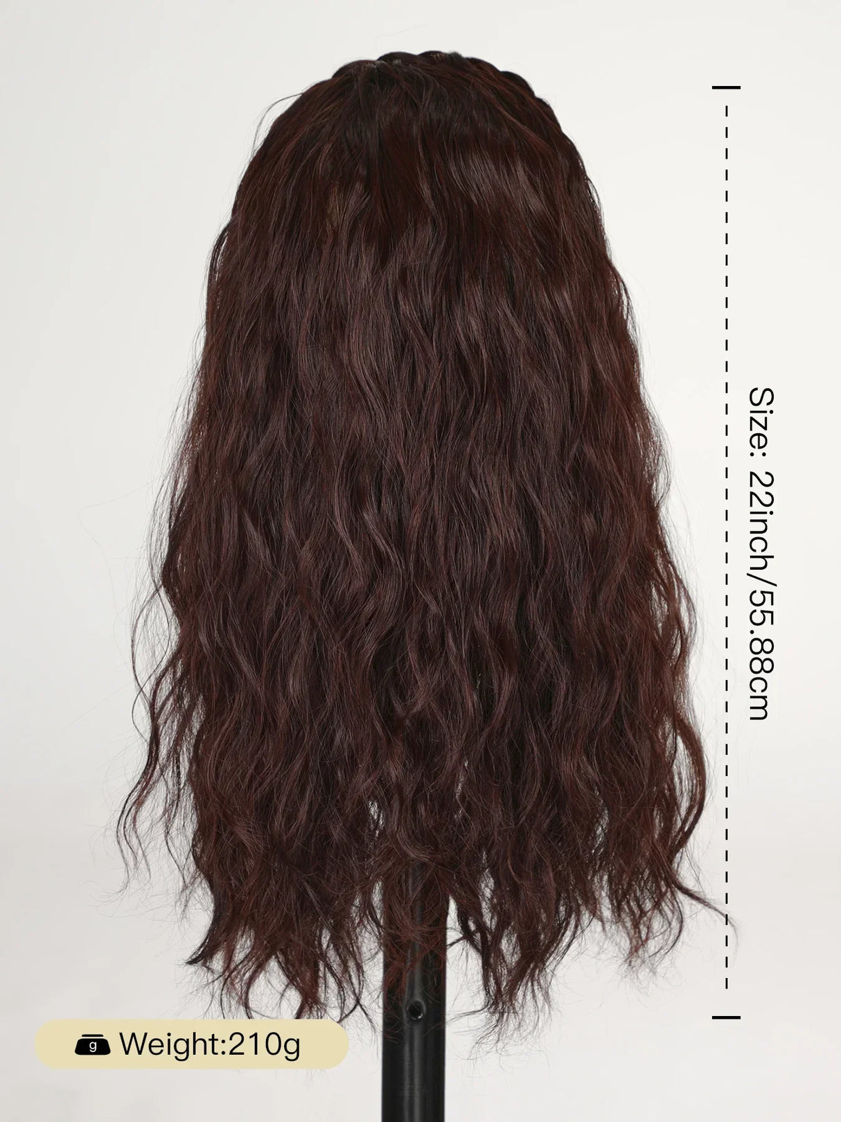 22 Inches Headband Wig Long Wavy Braid Hair