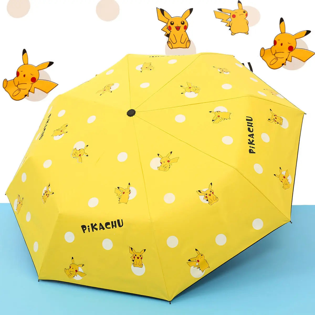 Keeppley Pokemon Animation Derivatives Fully Automatic Folding Umbrella