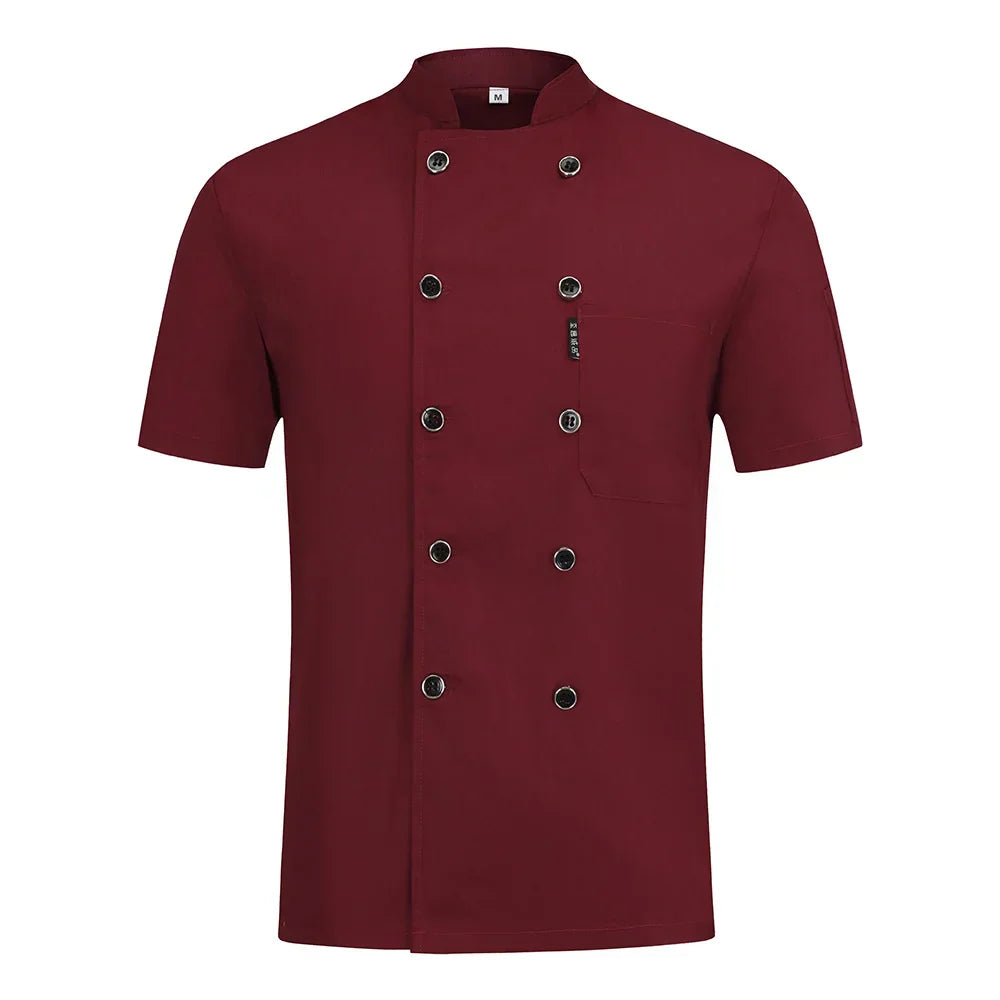 3 colors high quality Double breasted Chef uniform