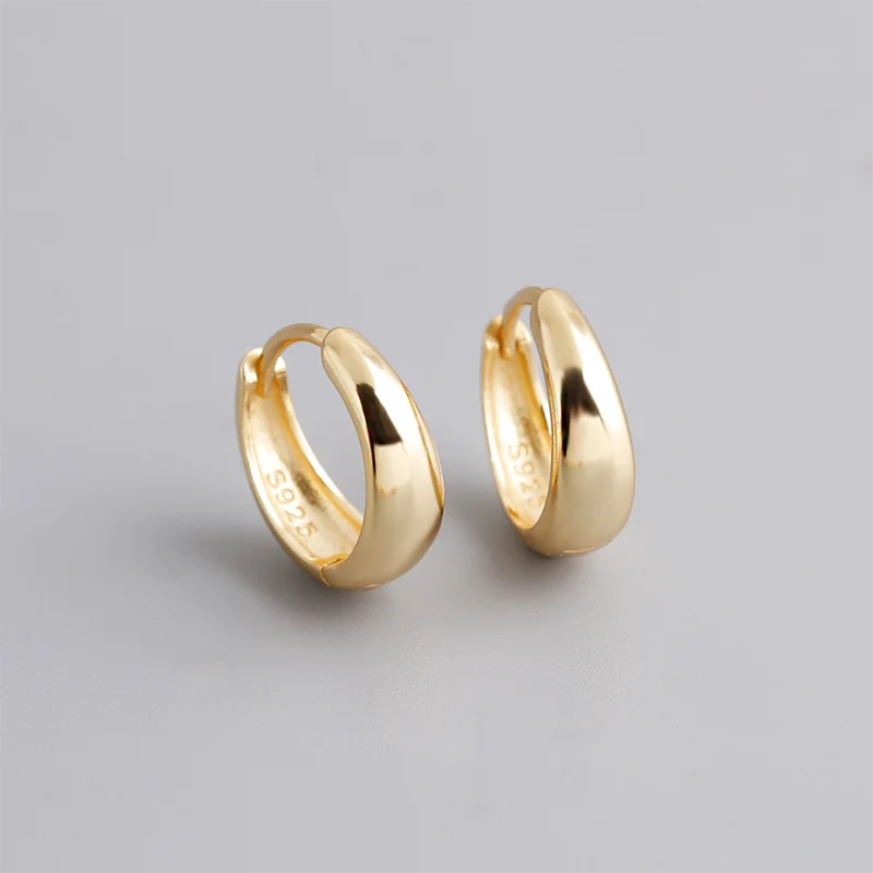 WANTME 925 Sterling Silver Premium Matte Minimalism Unisex