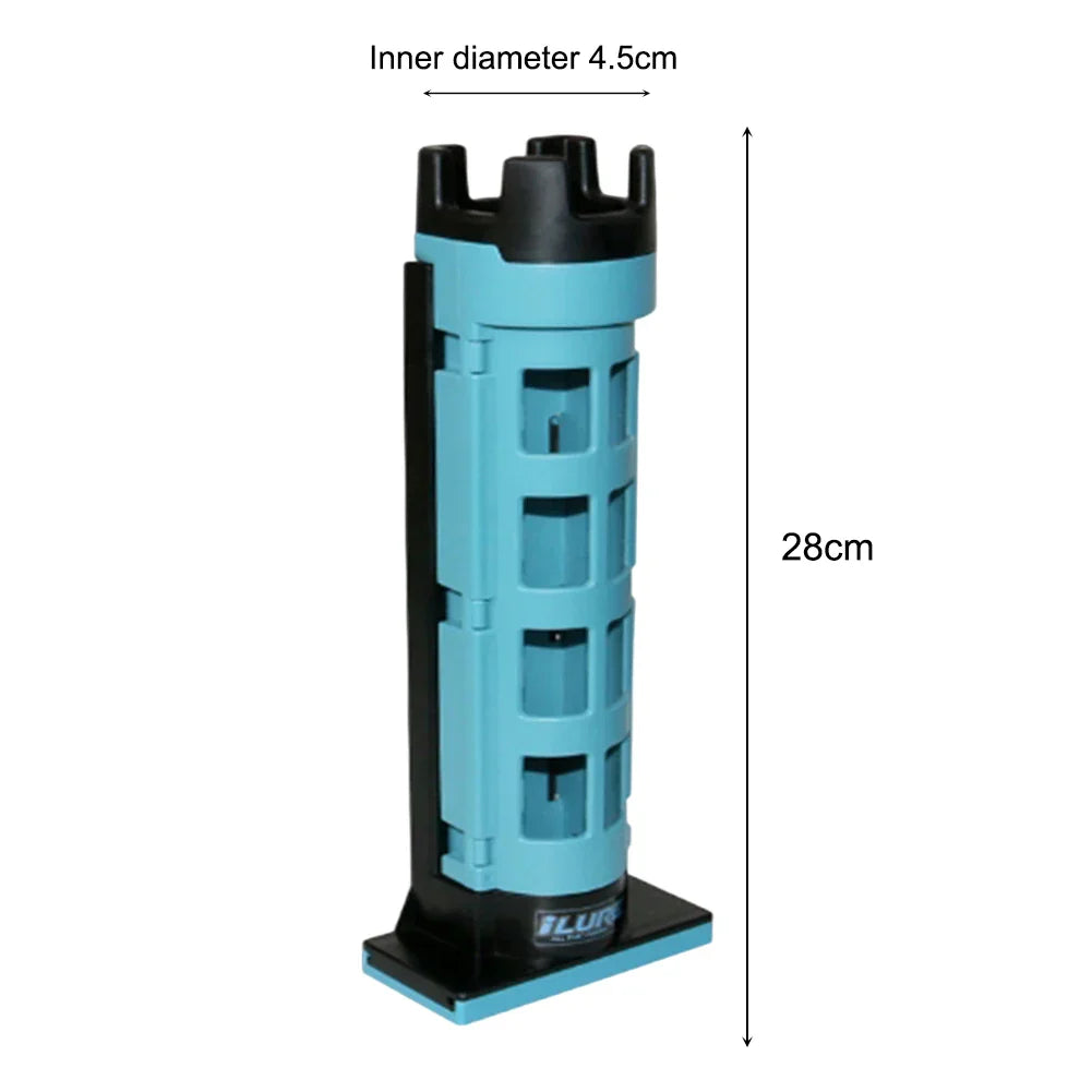 3-Layer Folding Fishing Tackle Box Multipurpose Fishing Storage