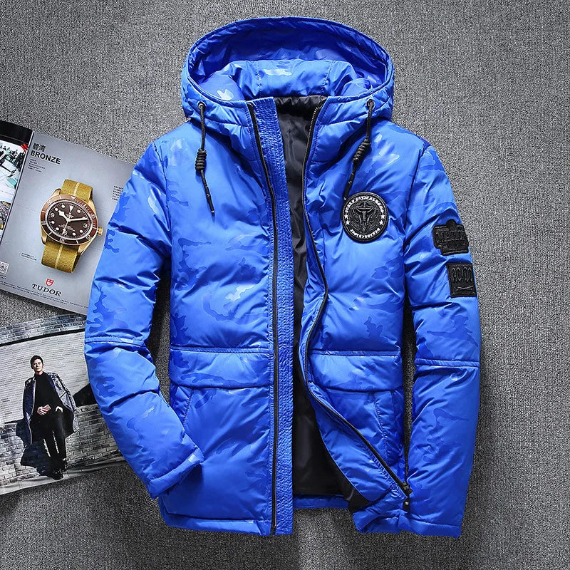 20 Degree Winter White Duck Down Jacket Men