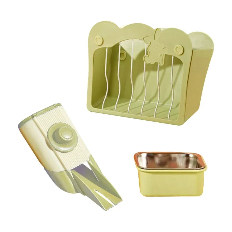 Grass Feeding Set for Rabbit Pet Cage Hanging