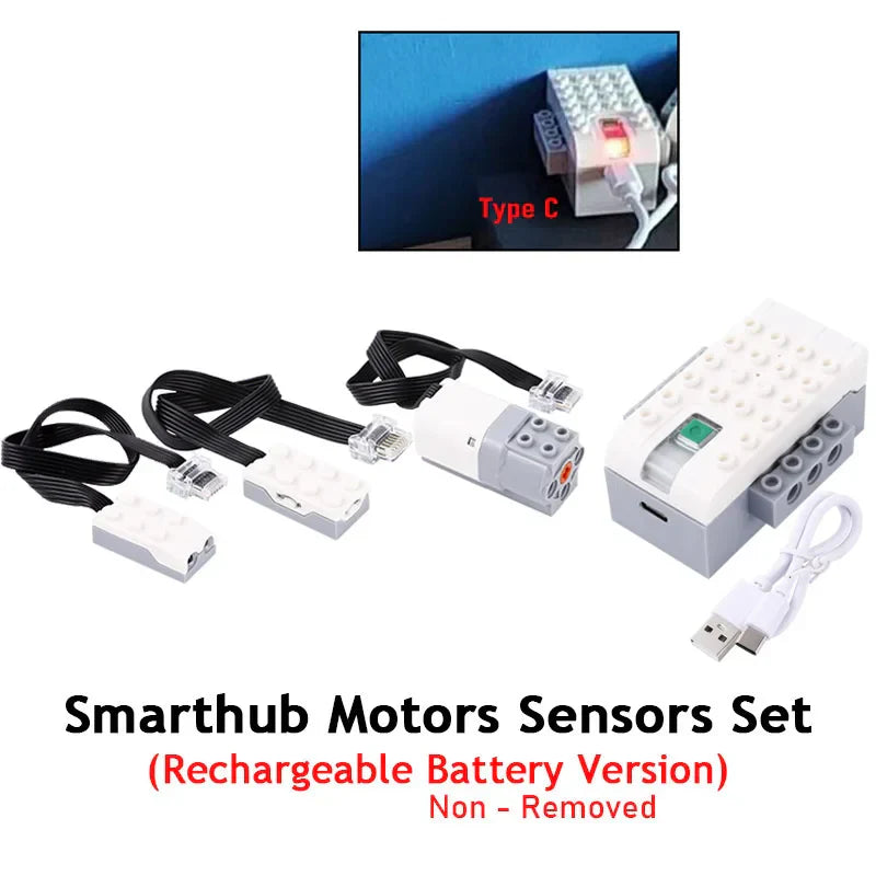 4Pcs/lot Electronics Power Functions Series Set WeDo Tilt/Motion
