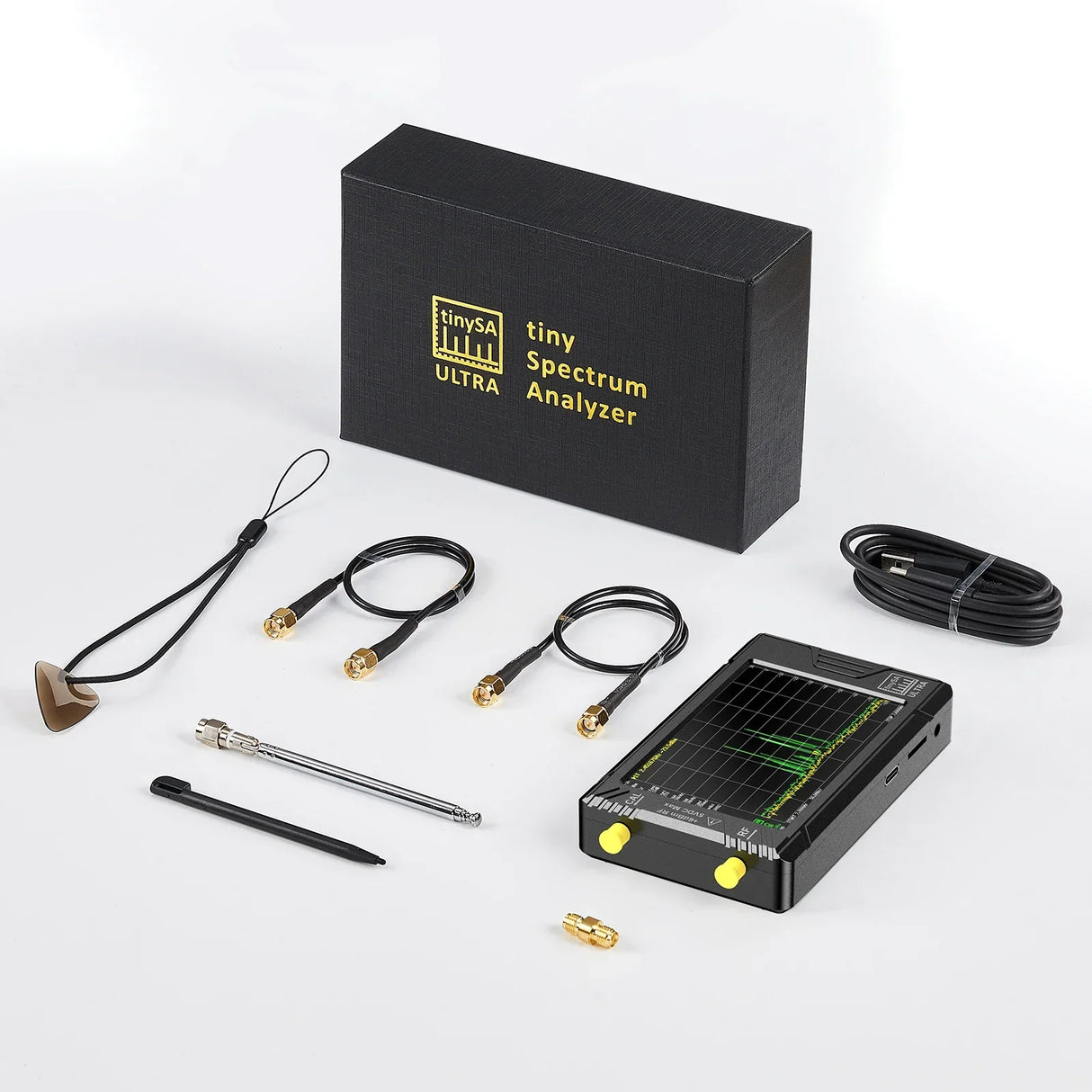 TinySA ULTRA 4" Display Tiny Spectrum Analyzer 100kHz