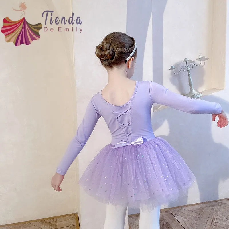 Sequin Gauze Skirt Children Dance Clothes Girls Ballet