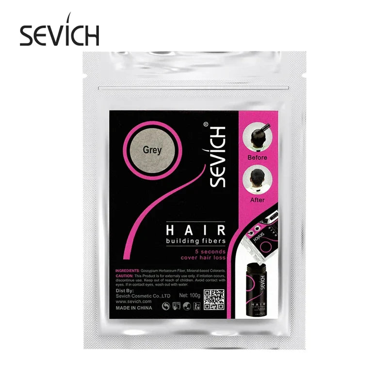 Sevich 100g Hair Fibers 10 Color Keratin Hair