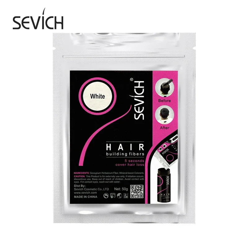 Sevich 100g Hair Fibers 10 Color Keratin Hair