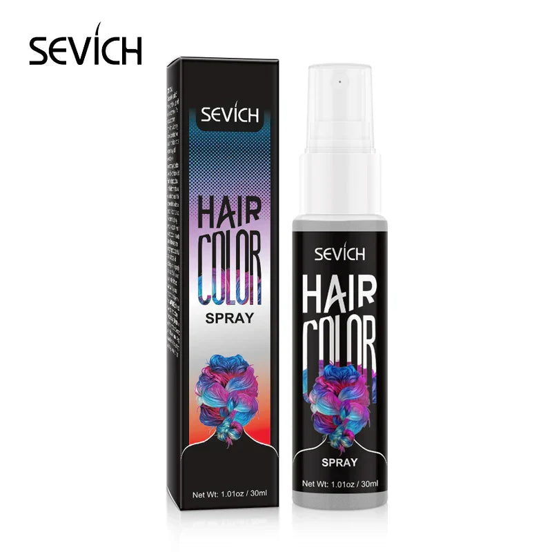 Sevich 8 Colors 30ml Hair Dye Spray Disposable