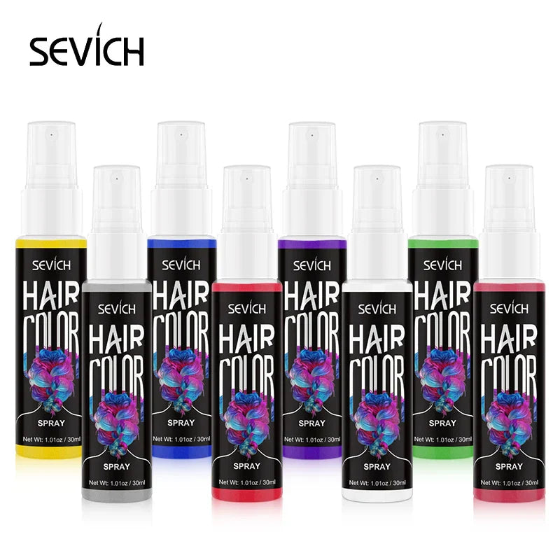Sevich 8 Colors 30ml Hair Dye Spray Disposable