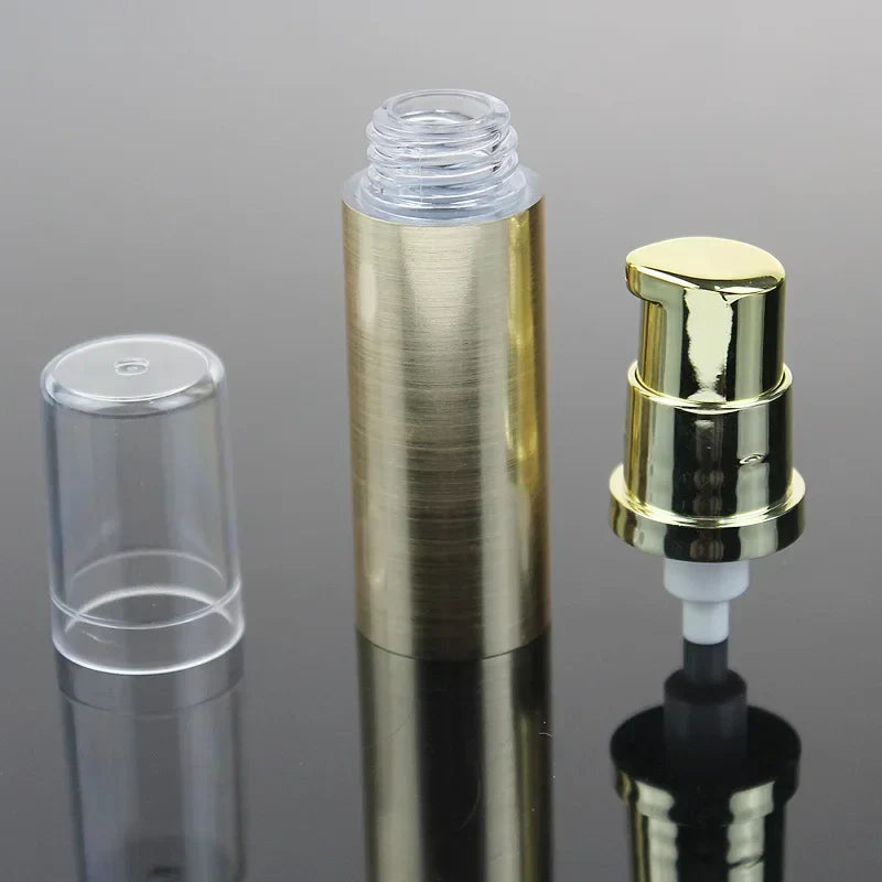 10pcs/sets 5ml 10ml Vacuum Lotion Bottle Refillable Sub-Bottle