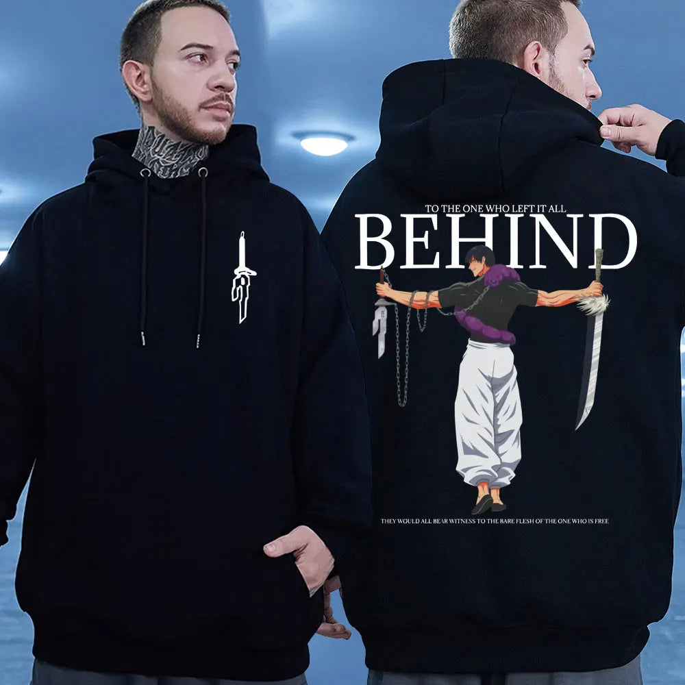 Manga Jujutsu Kaisen Fushiguro Toji Hoodie for Men