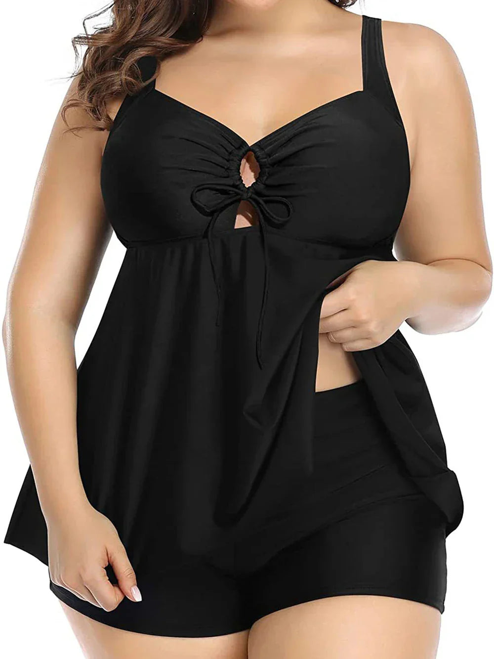 2023 Women New Swimsuit Two Piece Swimwear Plus