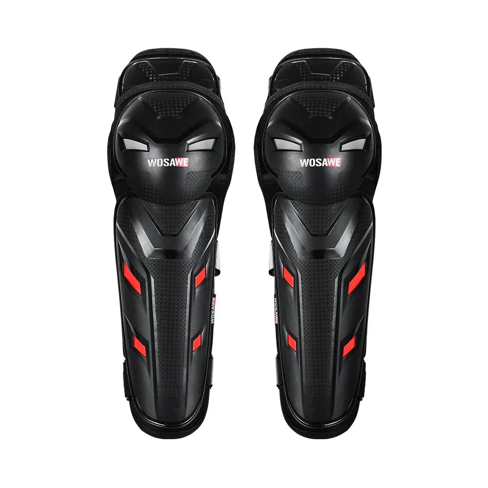 WOSAWE MTB Protective Gear Motorcycle Knee Pads Elbow Protector Adult Snowboard Downhill Motocross Armor Knee Guard Protection