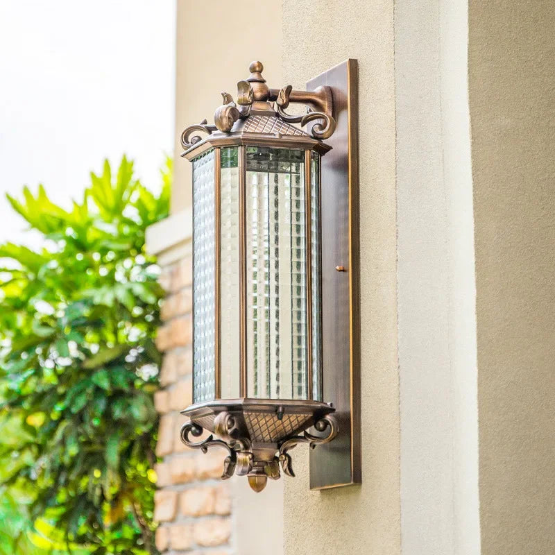 European Garden Terrace Wall Light Balcony Corridor Front