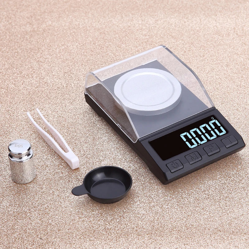 100g/50g/20g 0.001g Precision Scale For Jewelry Gold Herb