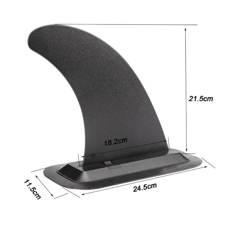Inflatable Surfboard Fins Slide-in 9" Central Fin/Side Fins