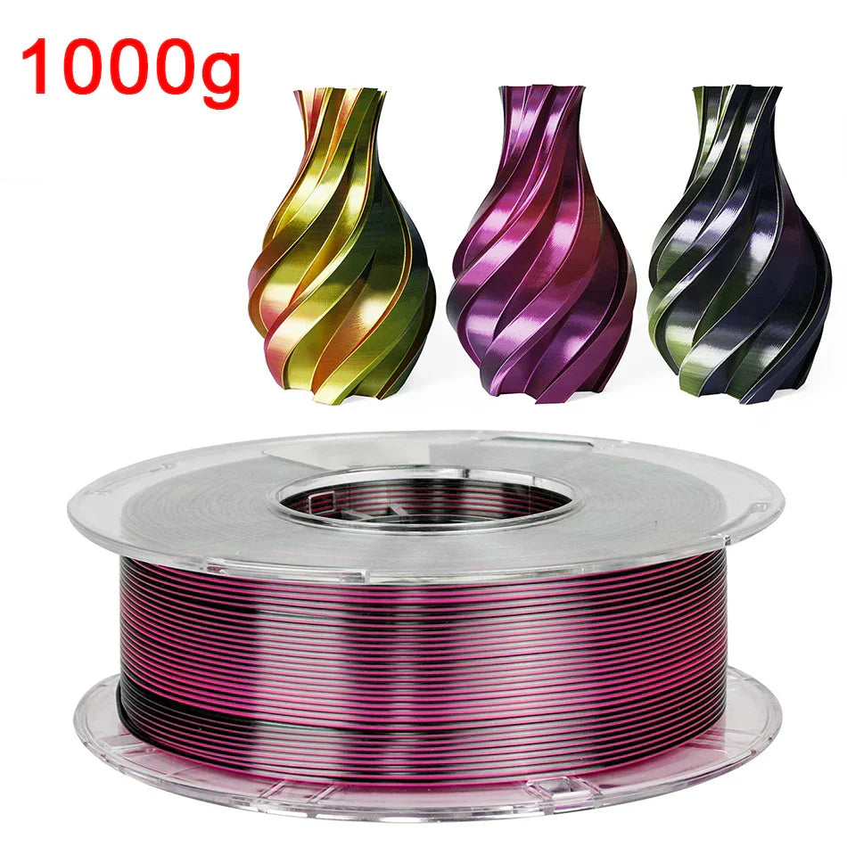 Tri-Color 3D Printer Filament PLA Silk Tricolor for