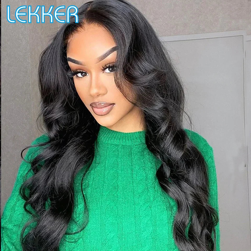 Lekker Wavy 13x1 T Part Lace Front Human