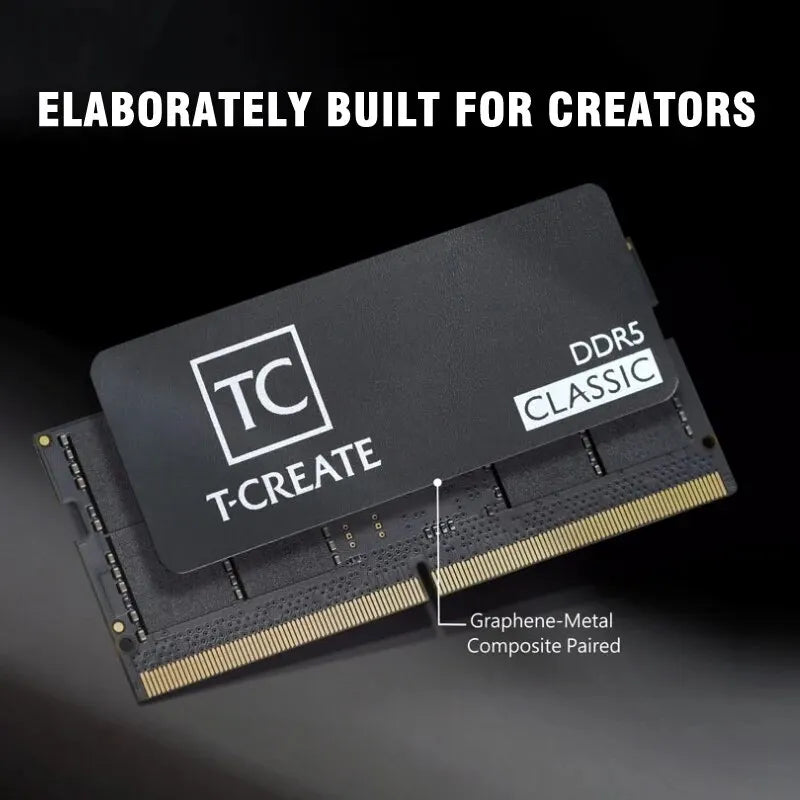 TEAMGROUP T-Create Classic DDR5 SODIMM 16GB 32GB 5600MHz(PC5-44800)