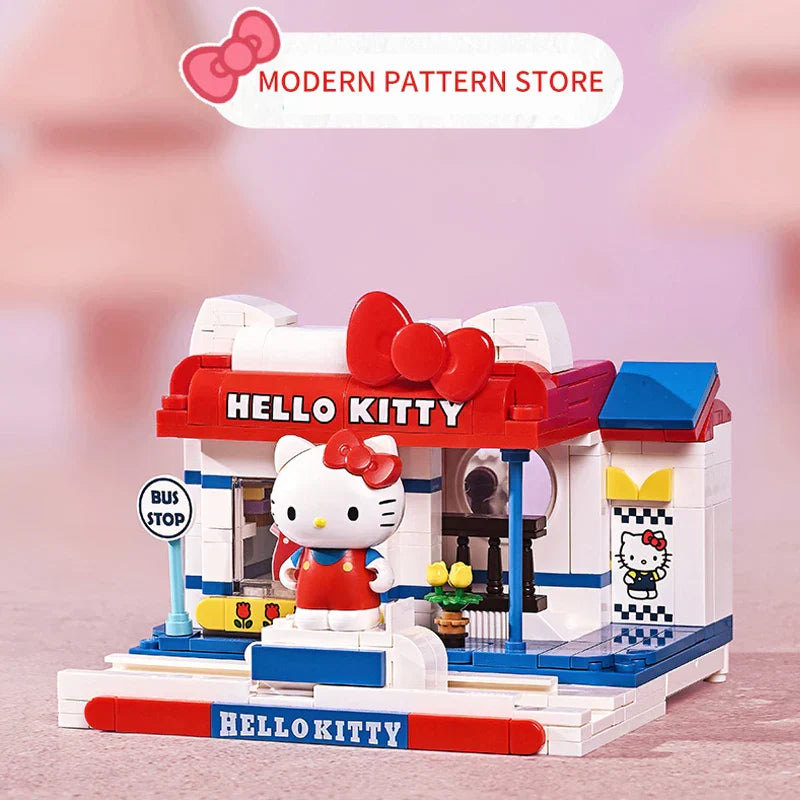 Sanrio Assembled Toy Building Blocks Hello Kitty Kuromi