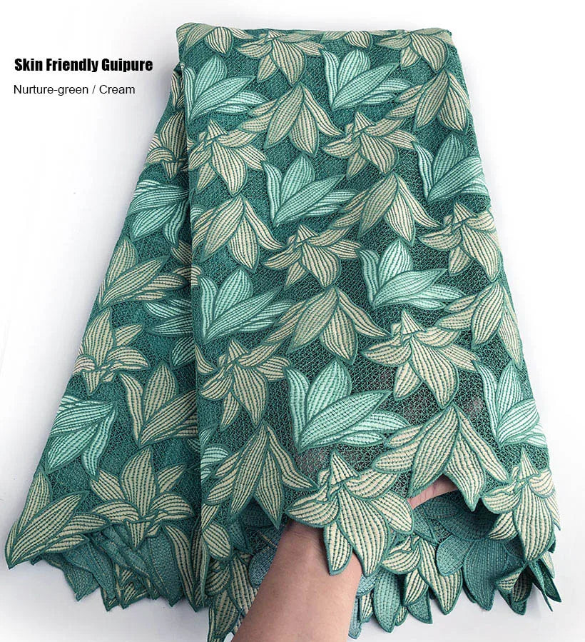 Skin friendly 5 Yards Top Class Guipure Lace