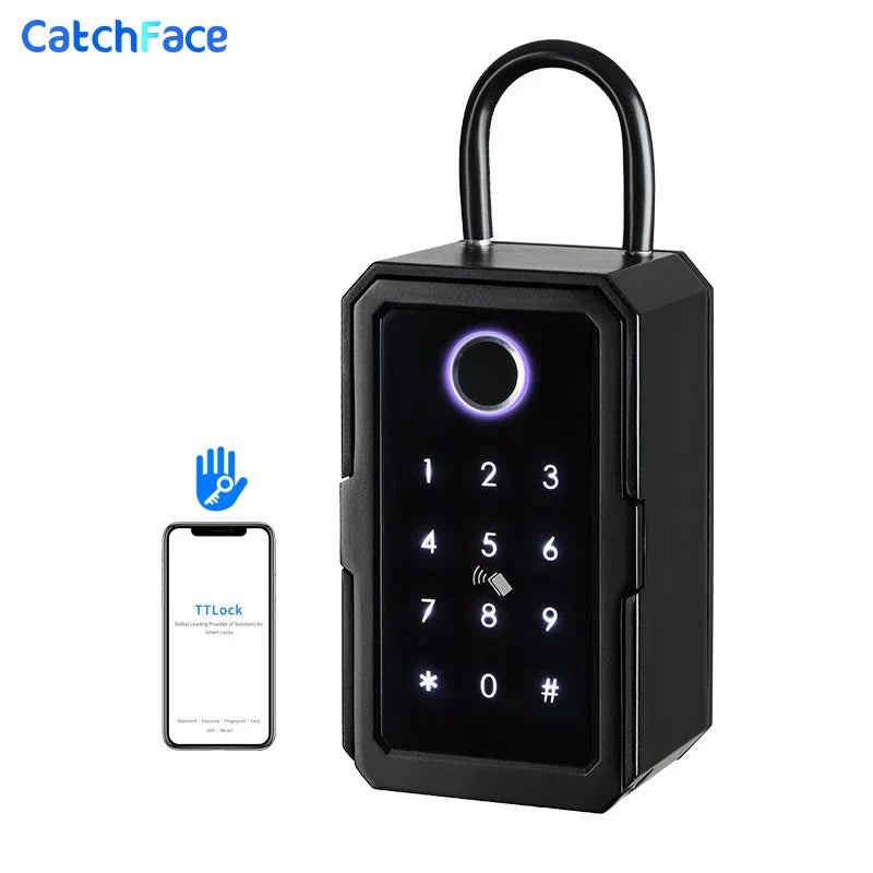Key Box Outdoor Waterproof Safe Security Intelligent Password