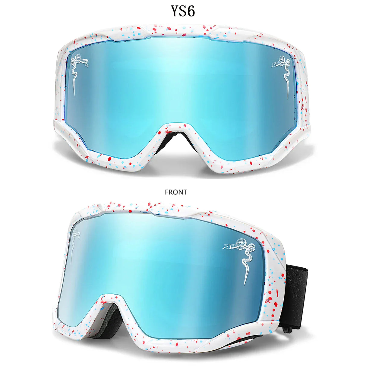 New Style Snow Goggles Double Layers Ski Snowboard