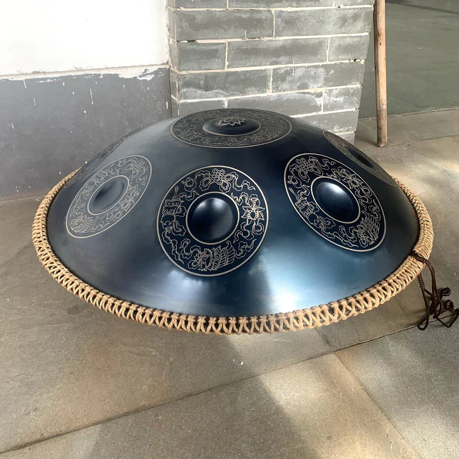Handpan Drum D Minor 9/10 Notes Steel Tongue