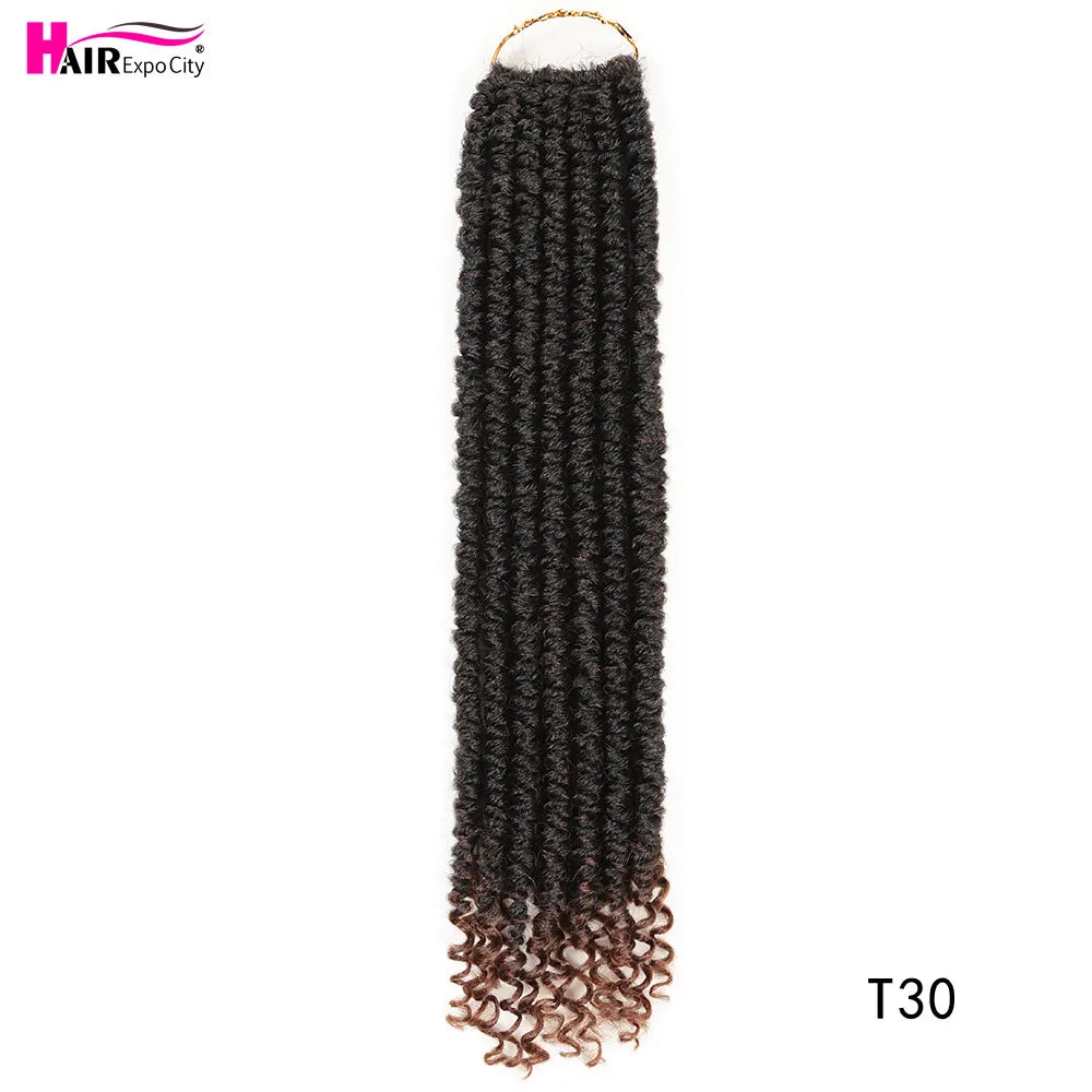 Jumbo Twist Hair 16 Inch Pre twisted Passion