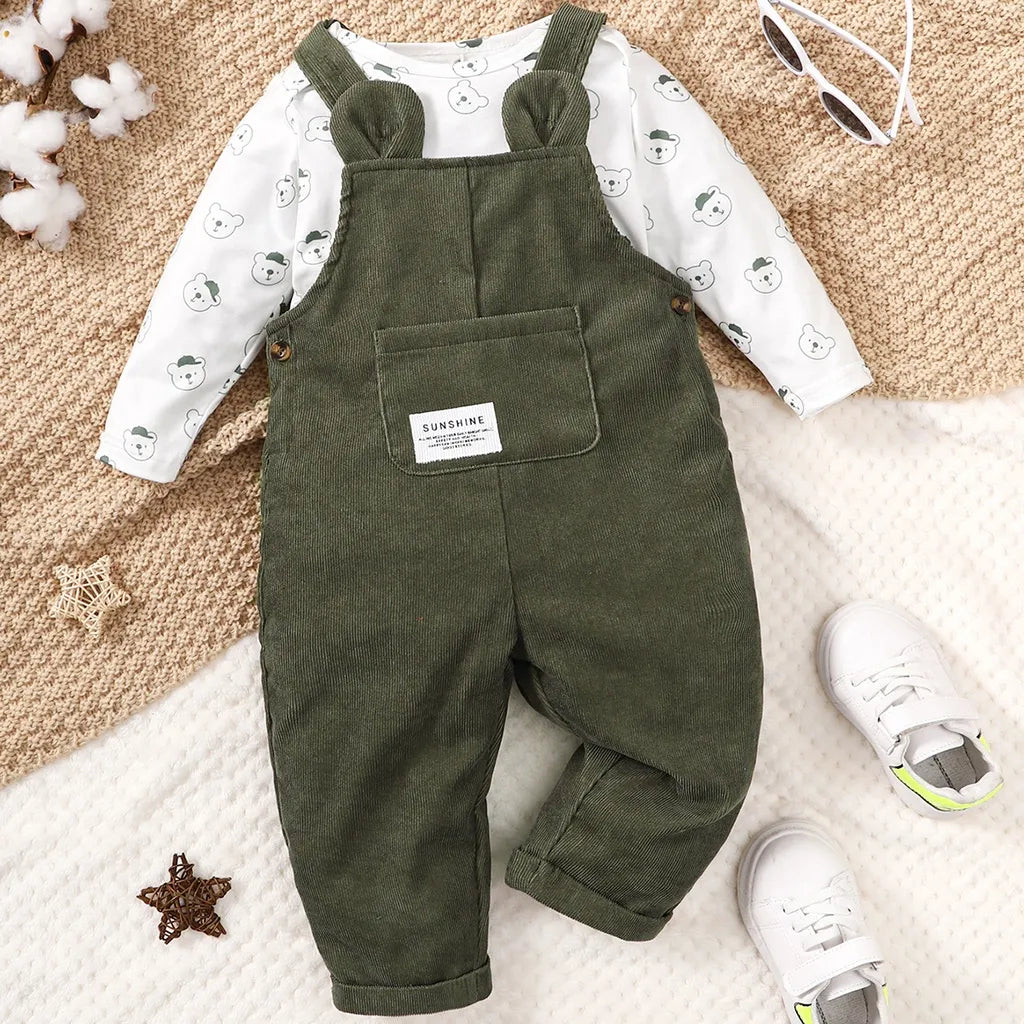 3-24 Months Toddler Baby Boy and Girl 2pcs