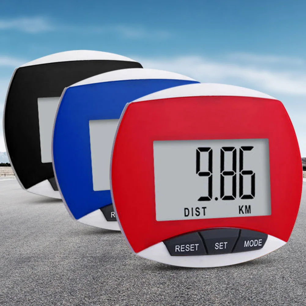 Portable Sport Pedometer Built-in Clip Movement Calories Counter