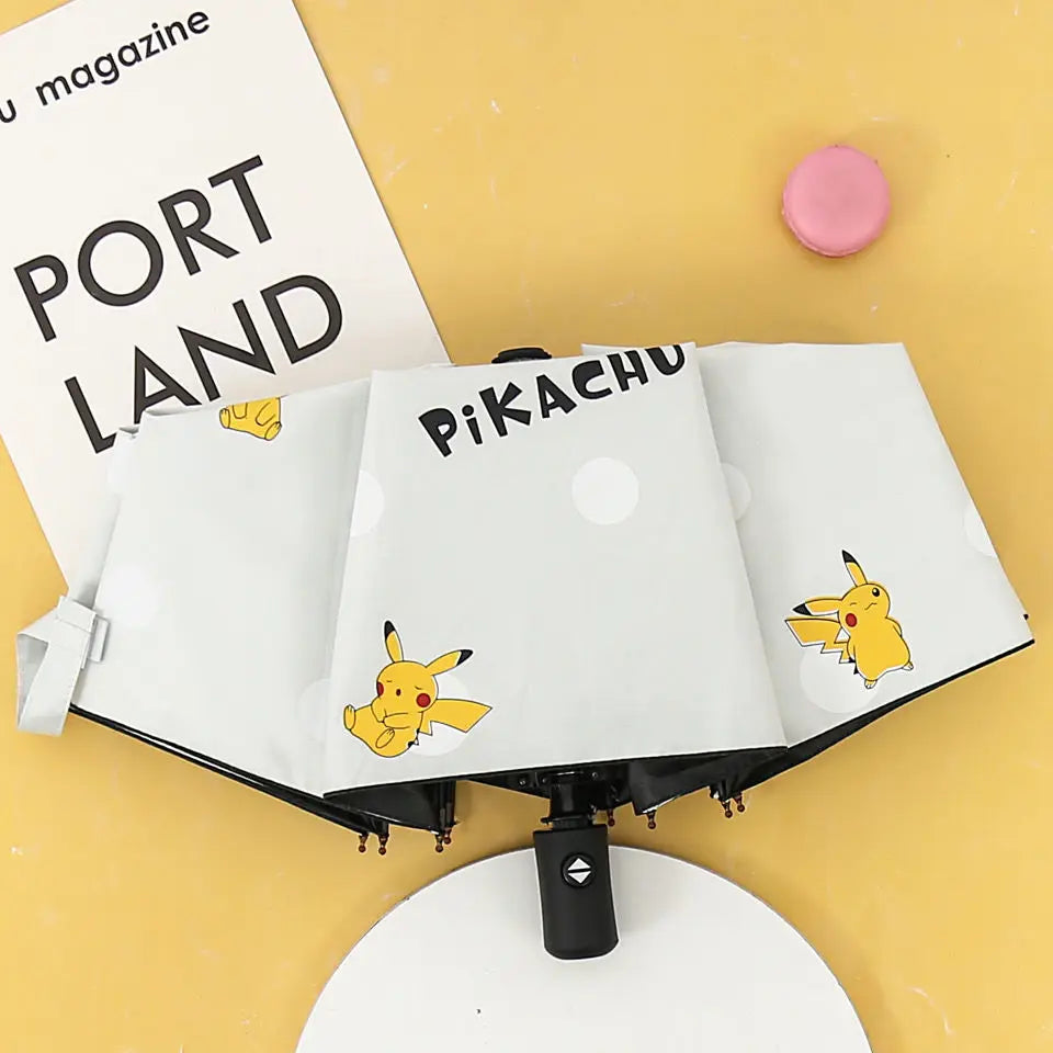 Keeppley Pokemon Animation Derivatives Fully Automatic Folding Umbrella