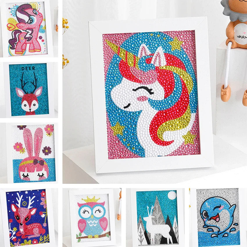 Diamond Painting by Number Kits for Kids Deer