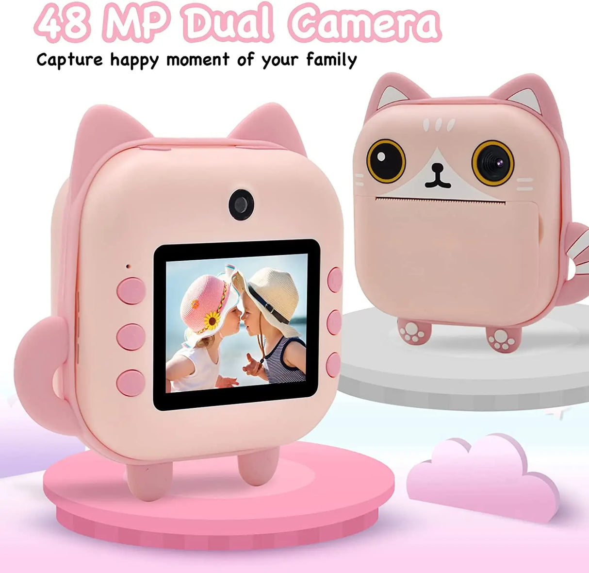 Instant Printed Camera Thermal Camera Printer Kids Camera