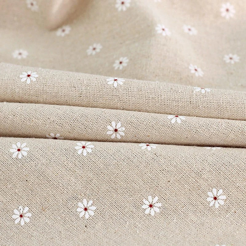 Daisy Flower Pattern Tablecloth Hot Sale Linen