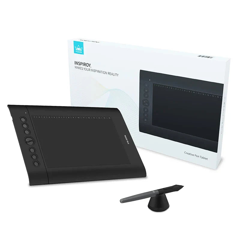 HUION H610X Graphics Tablet 10x6.25 Inch Digital Tablets
