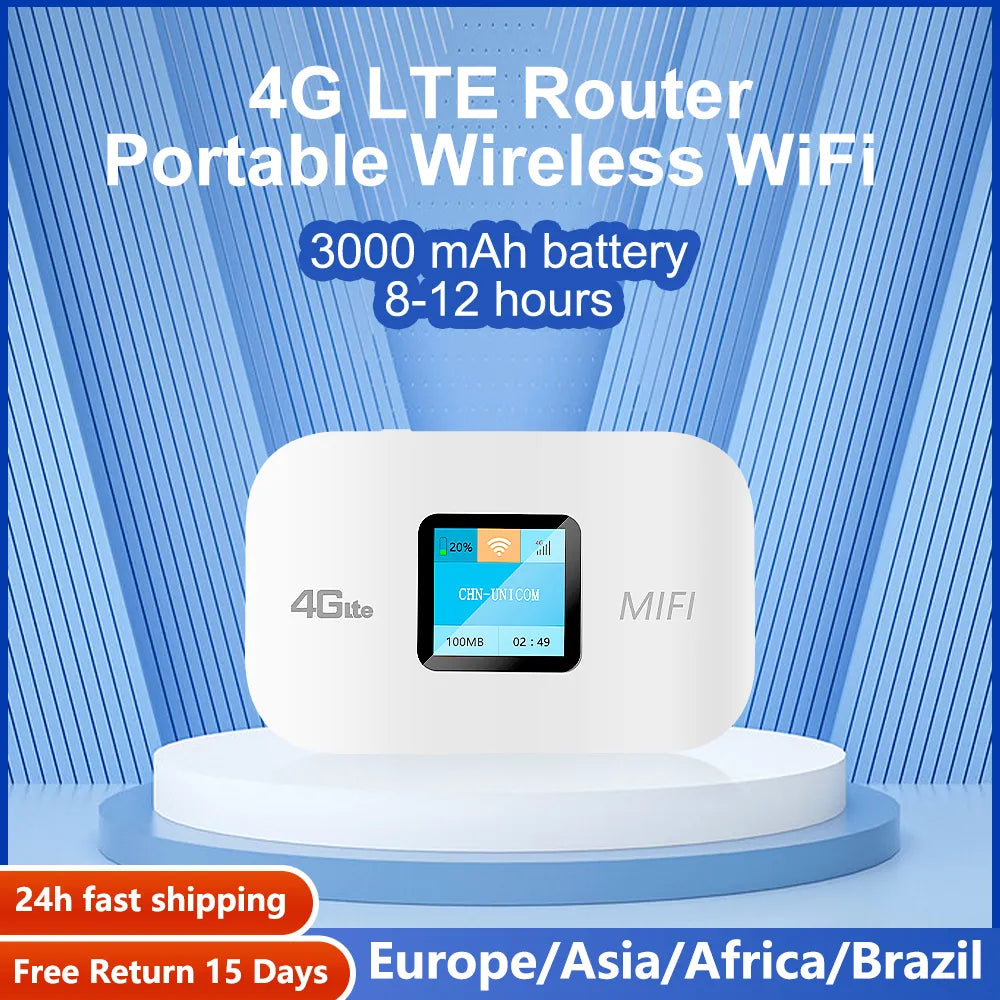 Benton Wifi Router Portable Mini 3G4G Unlocked Lte