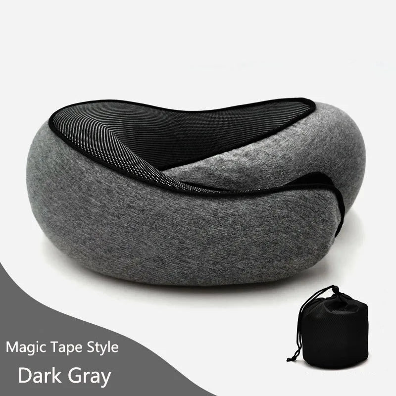 Memory Foam Neck Pillow Cervical Vertebra Travel Portable