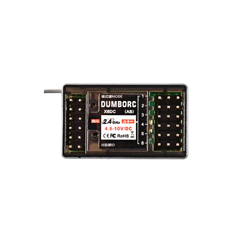 DUMBORC 6CH 2.4G X6 Transmitter Remote Control X6DC