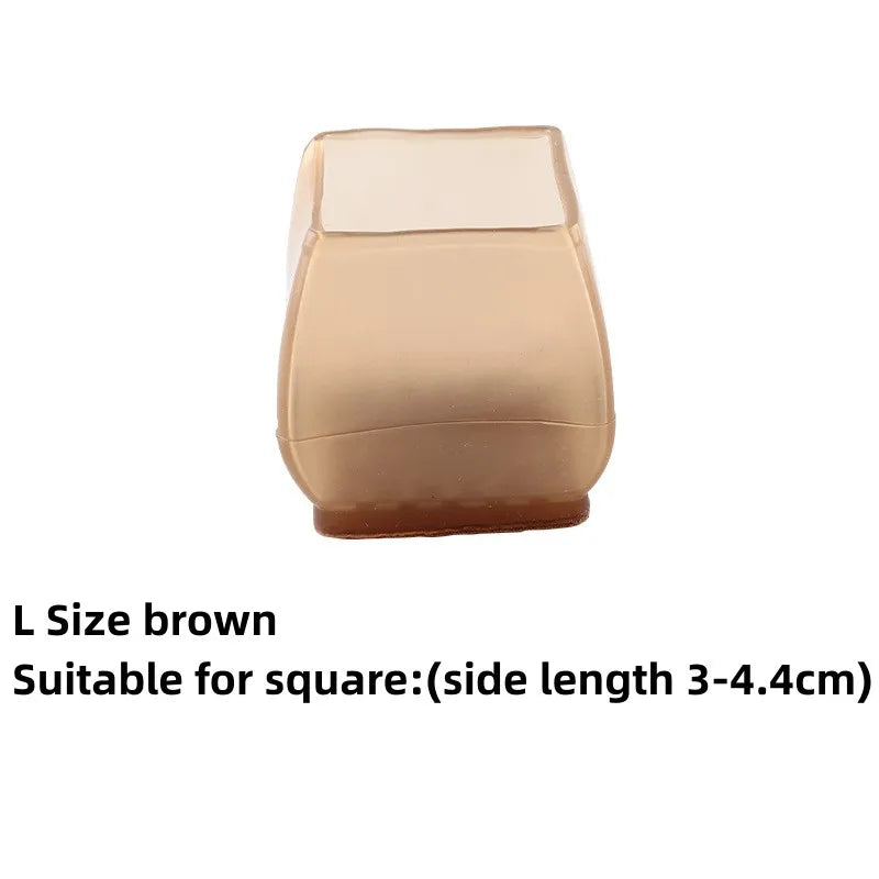 Silicone Chair Legs Non-Slip Pads Furniture Sofa Feet