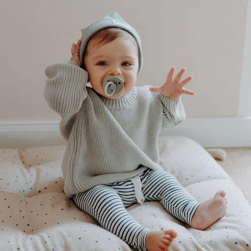 Children Baby Loose Sweater Knitted Autum Winter Baby