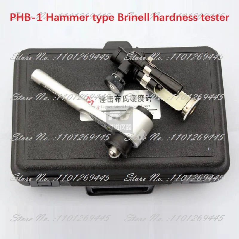 Brinell hardness tester and accessories microscope indenter shear