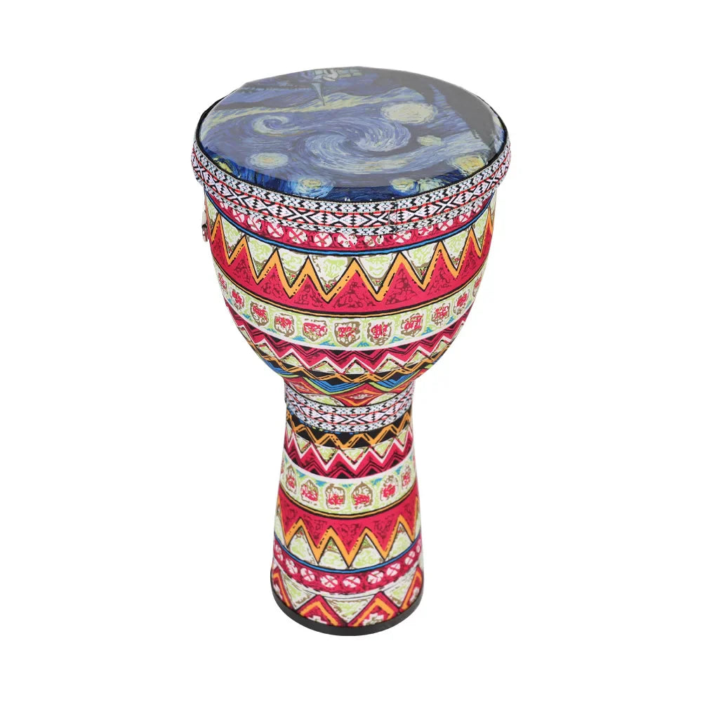 African Hand Drum 8 Inch Portable Djembe Drum