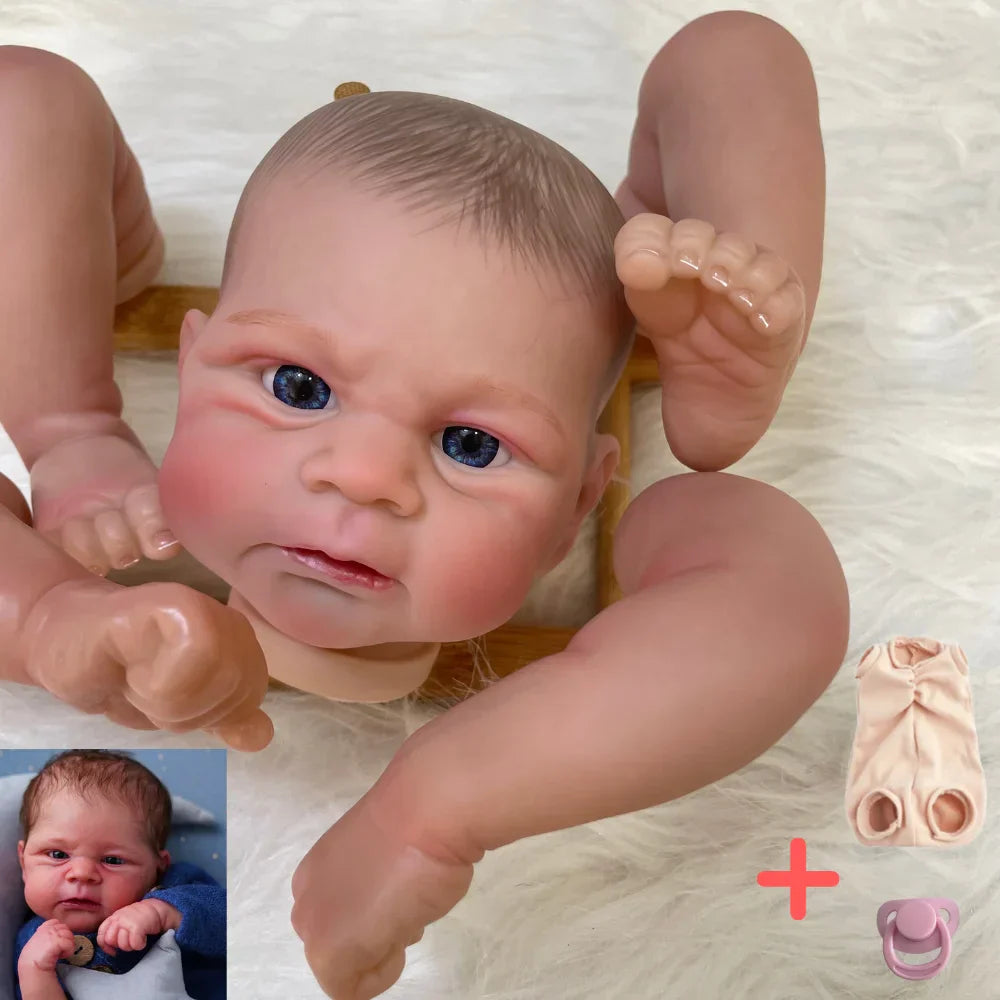 18inch Already Painted Reborn Doll Parts Elijah Lifelike