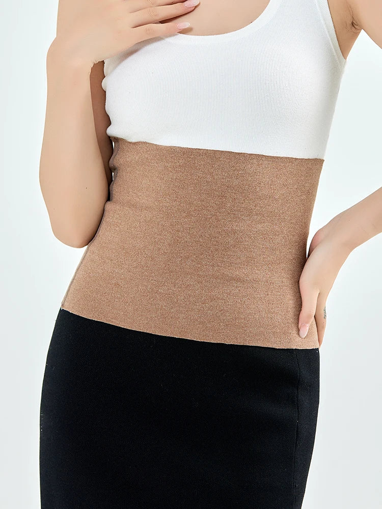 Silk Wool Waist Support Thin Unisex Abdomen Back