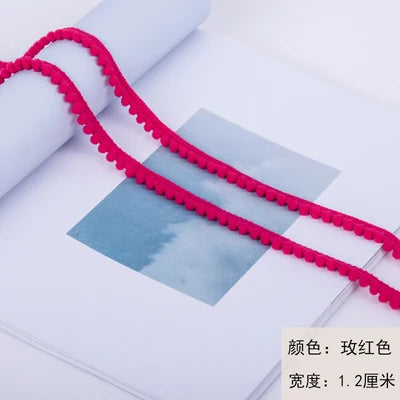 Pom Pom Trim Lace Ribbon Ball 11mm MINI