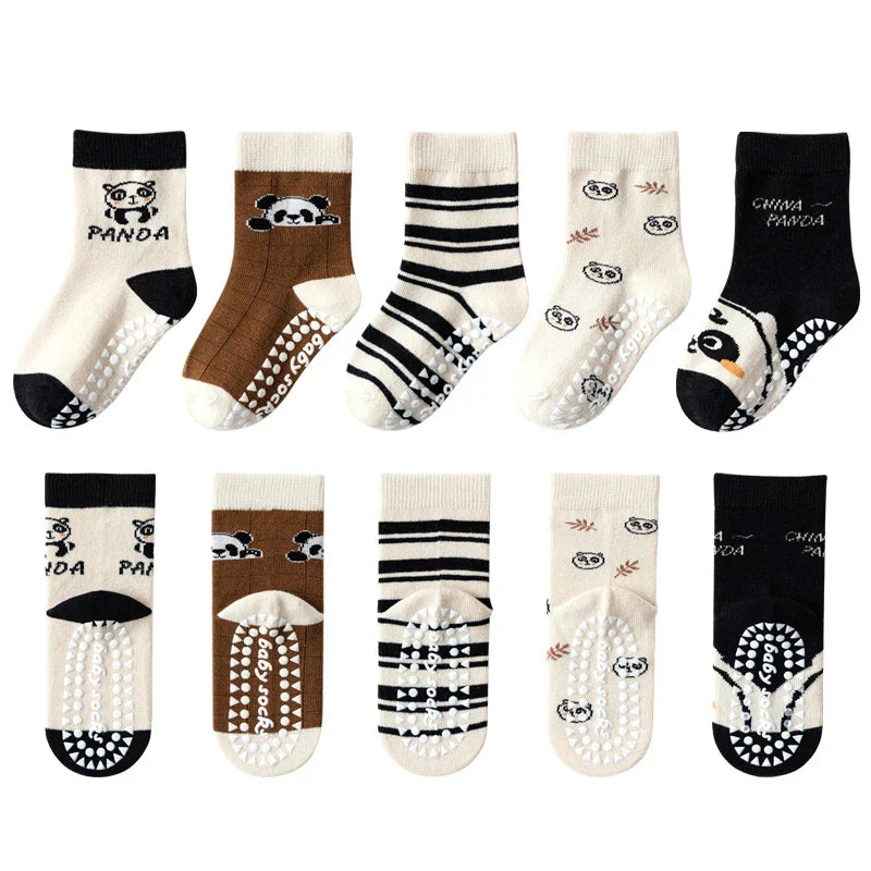 Children's Cotton Non-slip Socks Dispensing Floor Socks Middle